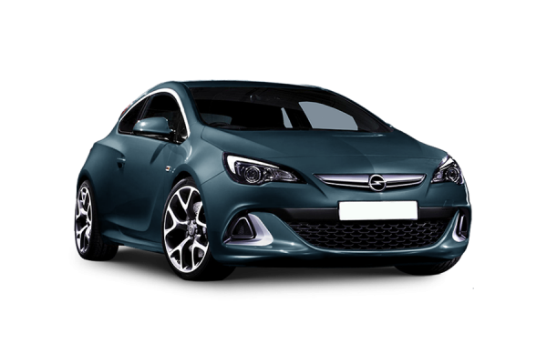 Opel Astra GTC blue